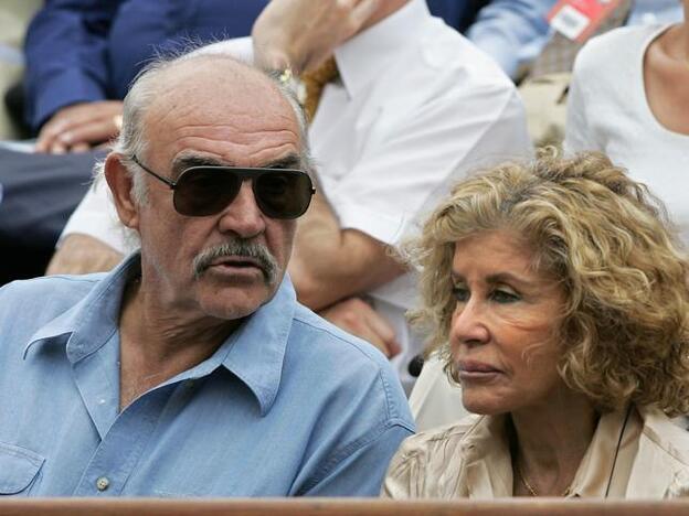 Micheline Roquebrune, viuda de Sean Connery, habla por primera vez tras la muerte del actor