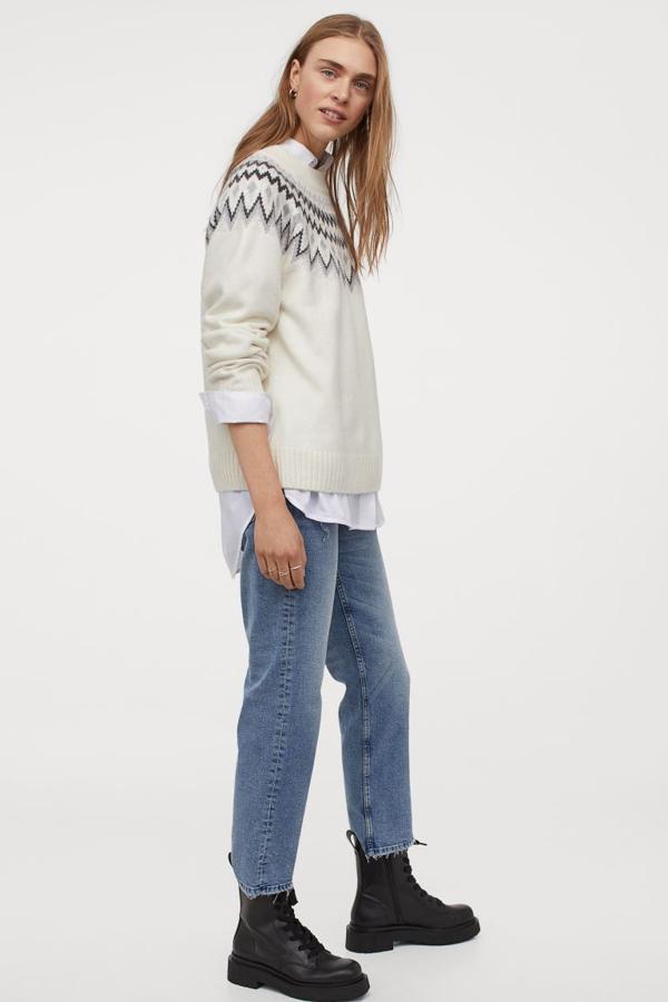 Vuelve el frío y vuelve el jacquard a los jerséis de punto más calentitos