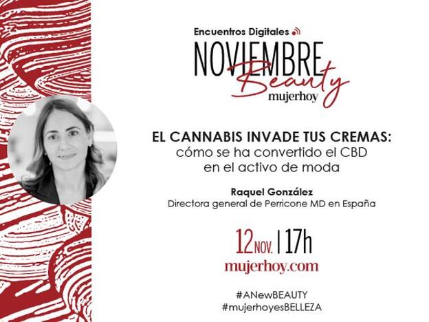 Descubre todos los beneficios del cannabis en la cosmética en nuestro segundo encuentro digital de Noviembre Beauty
