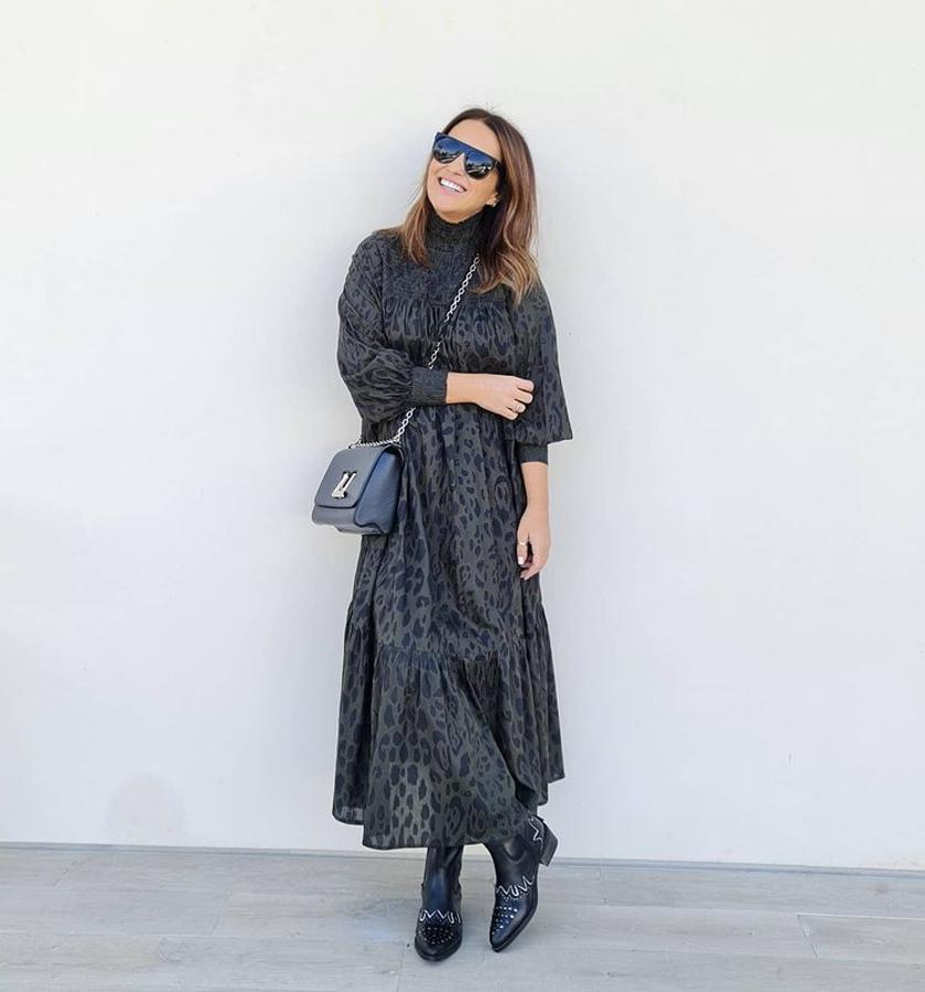 Vestidos mini, botas y ropa low cost: las claves del estilo premamá de Paula Echevarría a través de sus looks en Instagram