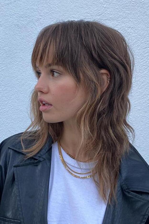 Este corte de pelo mullet rejuvenecedor es apto para las melenas largas y va a arrasar en 2021