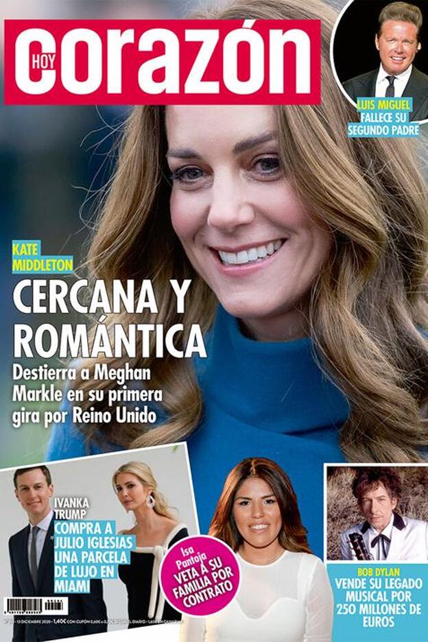 La gira con la que Kate Middleton destierra a Meghan Markle, portada de 'Hoy Corazón'