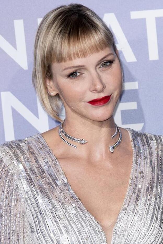 El radical cambio de look de Charlene de Mónaco: ahora lleva un corte de pelo bob rapado de lo más atrevido