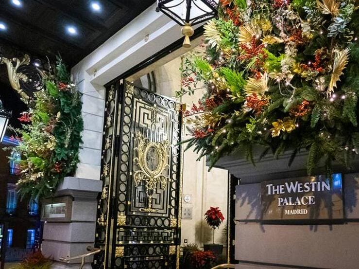Planes seguros y de lujo para Navidad: unas Fiestas inolvidables en The Westin Palace Madrid