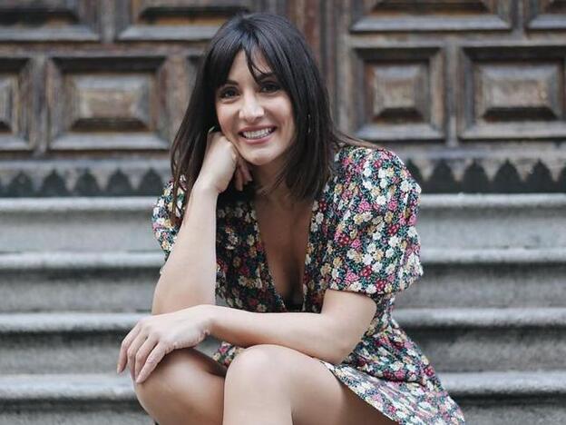 Si buscas un jersey original, ficha este tan bonito y barato de Bershka que tiene Nagore Robles