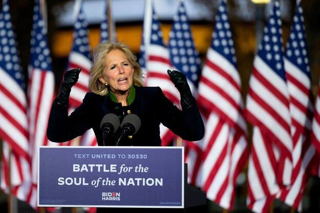 A dos días de la toma de posesión, esta anécadota del bikini y el rotulador deja claro que Jill Biden no será nunca una primera dama como las demás