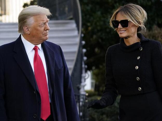 Melania ahora sí que sonríe: ya no es Primera Dama de Estados Unidos, ¿se va a divorciar (por fin) de Donald Trump?
