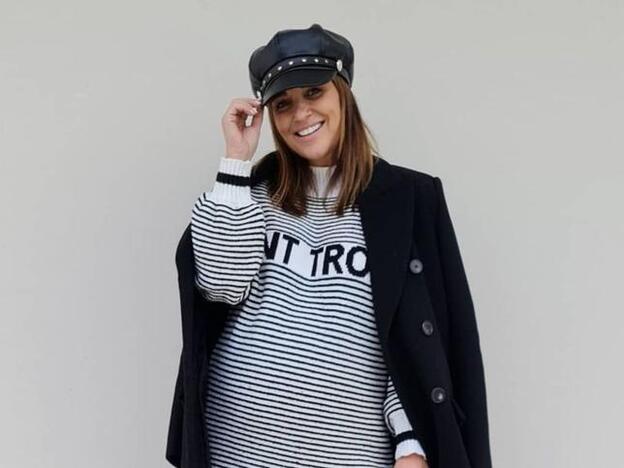 Este jersey de rayas de Mango que ha llevado Paula Echevarría hará que tus looks sean los más originales de la primavera