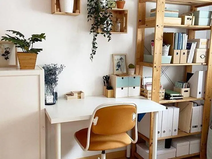 Vatio Me preparé Interrupción Fotos: Convierte tu rincón de trabajo (ya sea en casa o en la oficina) en  el más agradable y bonito con estas 12 ideas low cost de Ikea | Mujer Hoy