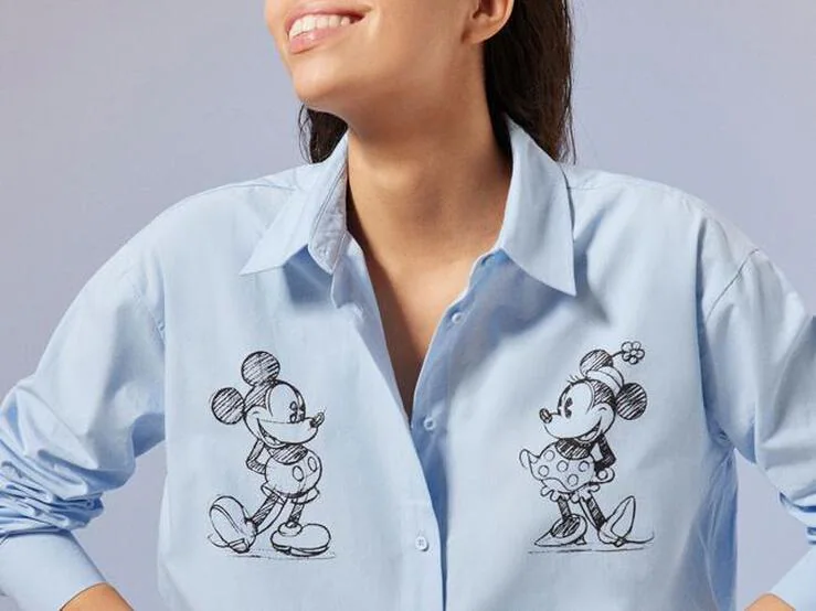 Camiseta Mickey - Blanco - Camiseta Mujer Disney