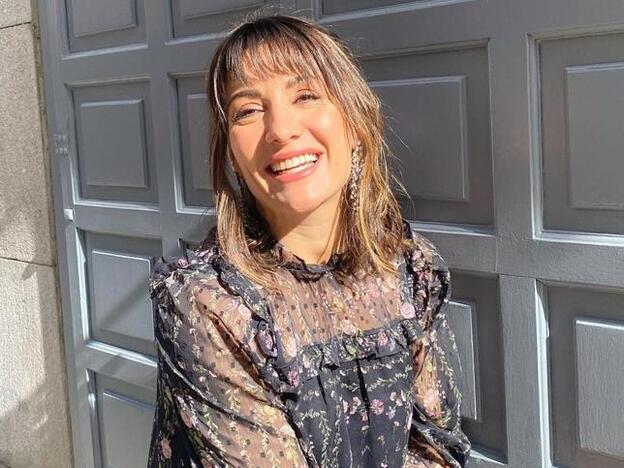 Vestido de H&M y botas de Mango: este look de Nagore Robles es tan bonito y ponible que podrás usarlo todo el año