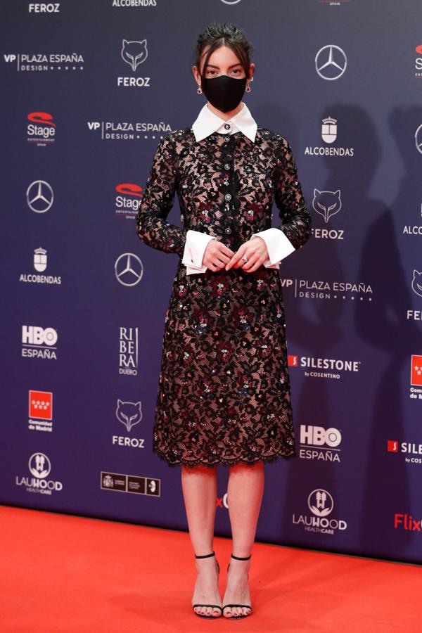De Vicky Luengo a Macarena Gómez: Los mejores looks de las actrices y famosas de la alfombra roja de los Premios Feroz 2021