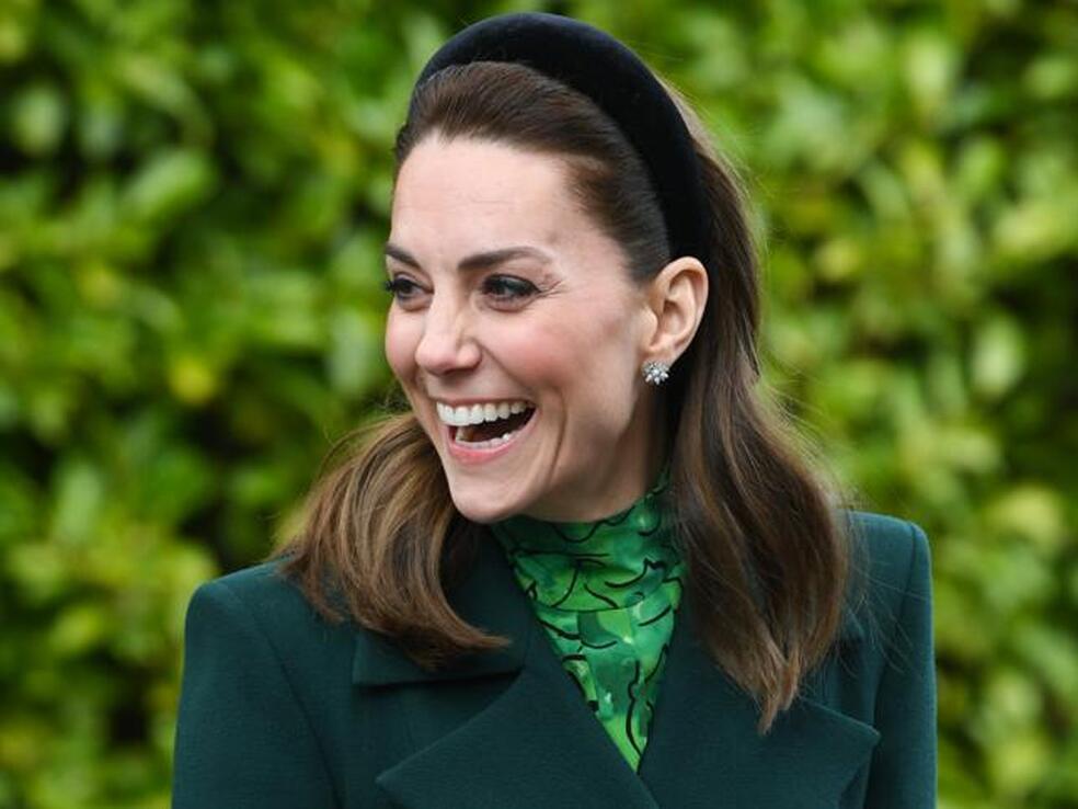 Kate Middleton también tiene la blazer verde de Zara que triunfa entre las famosas y a la que ahora se han apuntado las royal