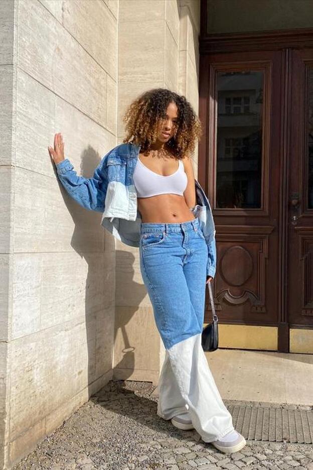 El total look denim más original (y atrevido) de la temporada que a ti también te va a enamorar está en Pull&Bear