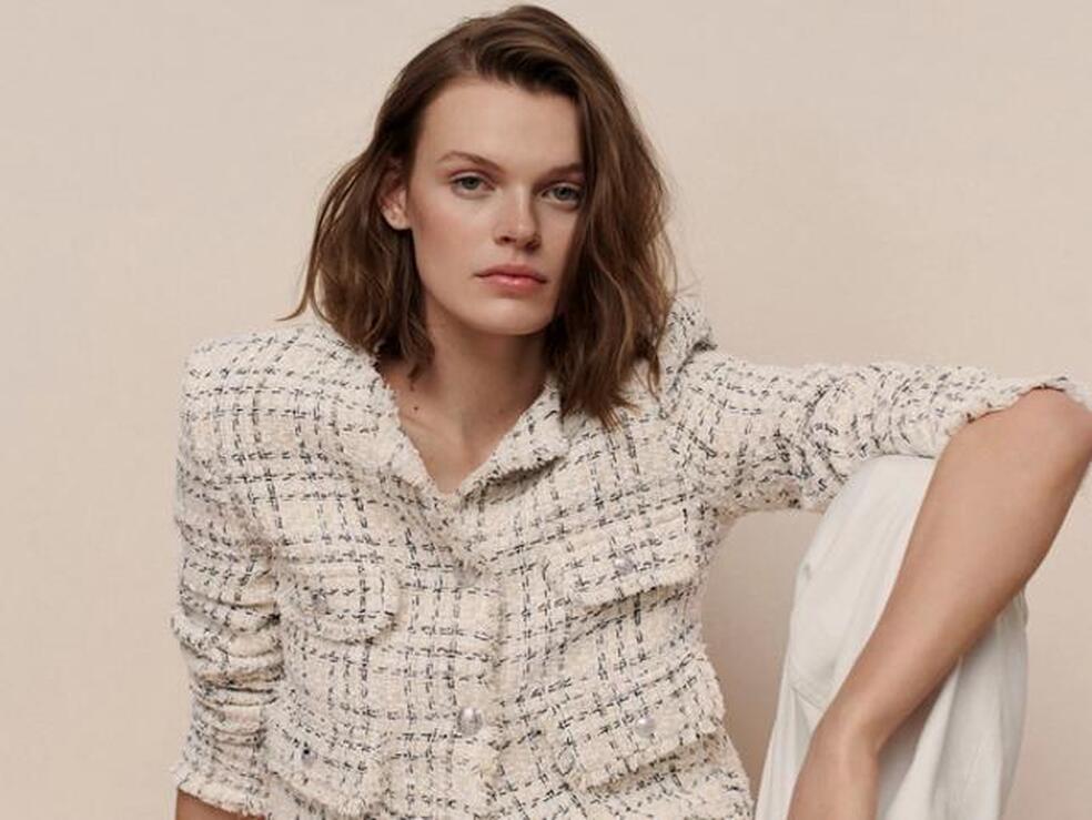 La chaqueta de tweed de Mango es la versión más elegante y apetecible para darle a un descanso a tu cazadora vaquera (y viene en tres diseños diferentes)