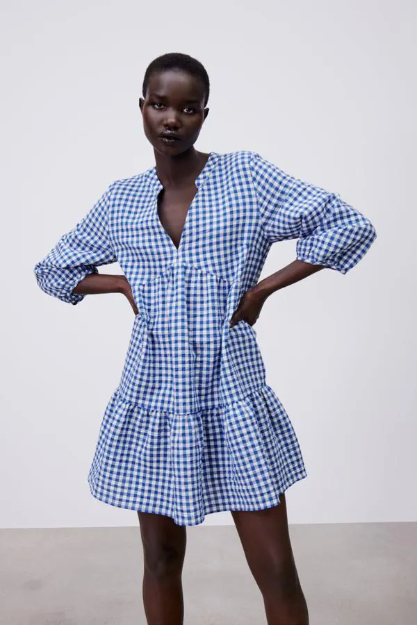 Fotos: Di sí a los vestidos con estampado vichy si ir a la esta 15 diseños que puedes encontrar en Zara, Mango y | Mujer Hoy