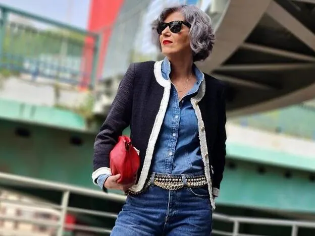 Esta espectacular chaqueta de H&M es igual que una muy famosa de lujo y ha  enamorado a las influencers de más de 50, que sí saben cómo llevarla con  mucho estilo |
