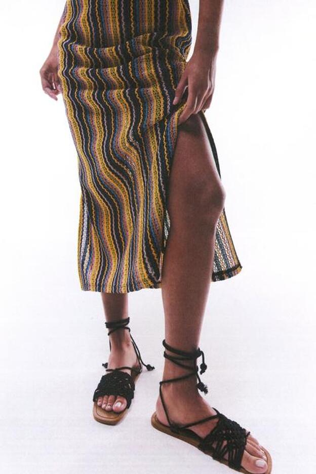 Estas sandalias crochet de Zara son puro verano y nos recuerdan a la ropa de ganchillo que ya nos hacían nuestras abuelas