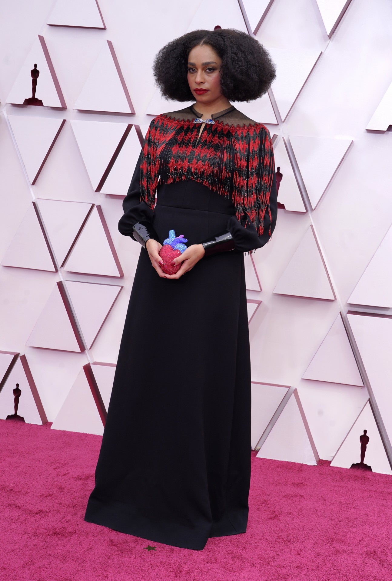 Todos los looks de la alfombra roja de los Premios Oscar 2021: Celeste Waite