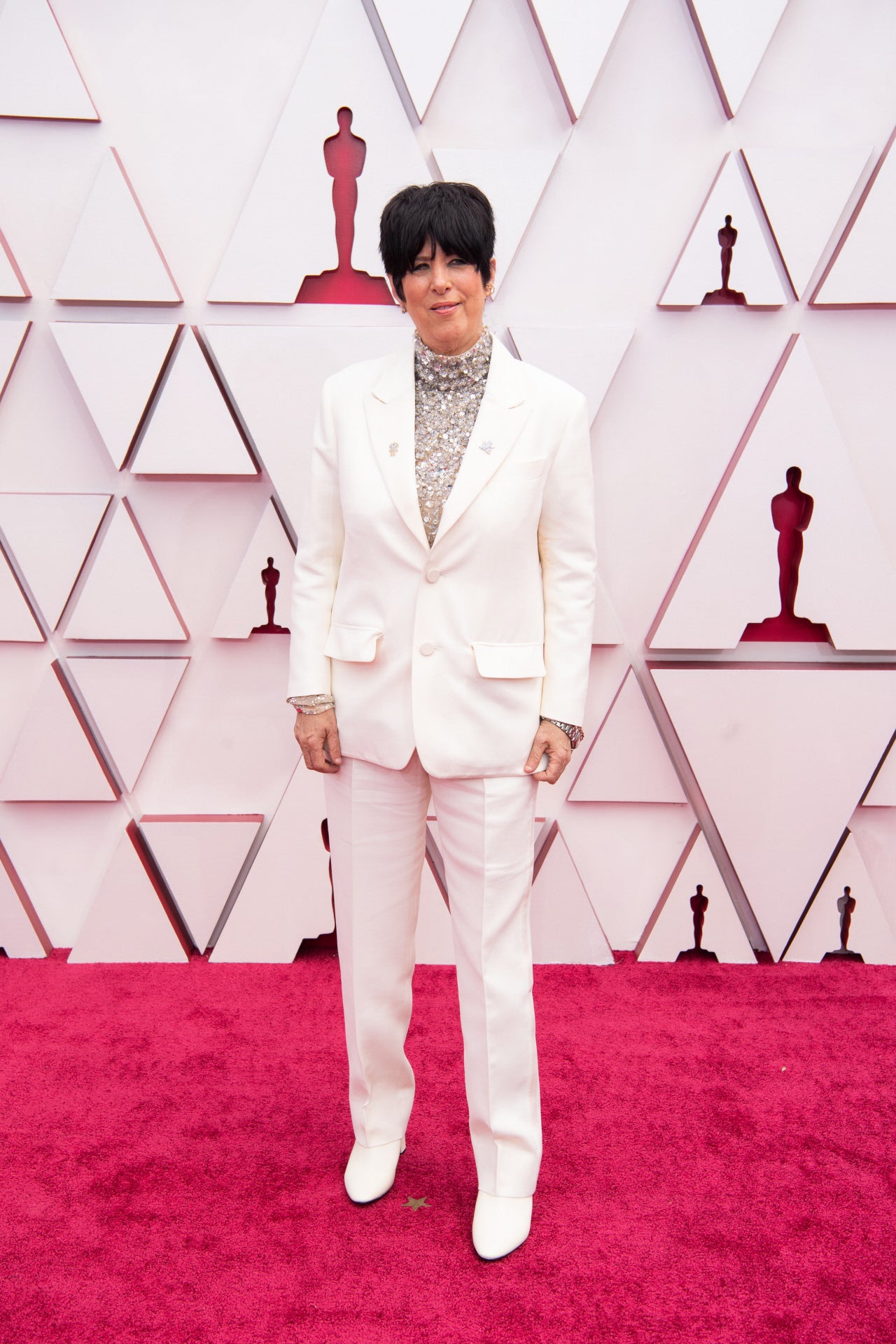 Todos los looks de la alfombra roja de los Premios Oscar 2021: Diane Warren