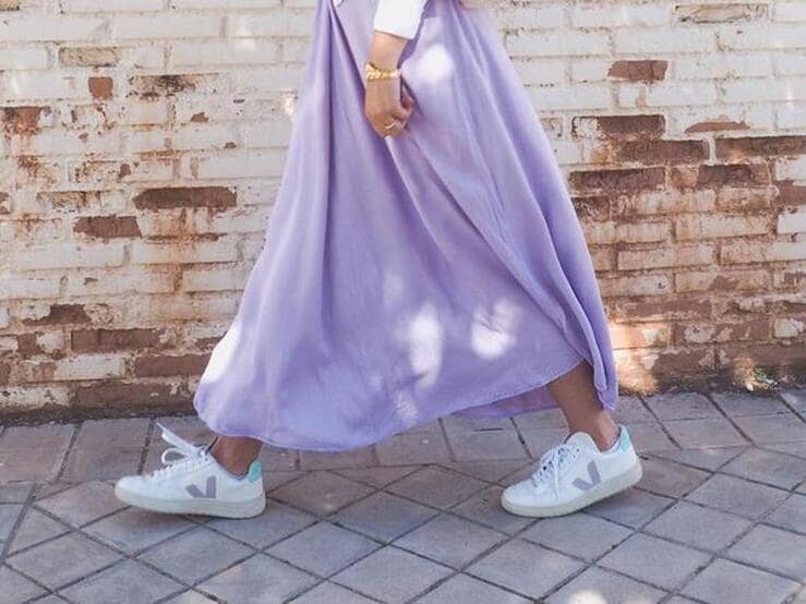 cantidad de ventas pedir disculpas temor Fotos: 15 zapatillas blancas muy cómodas (y estilosas) que quedan de lujo  con vestidos en primavera y verano | Mujer Hoy
