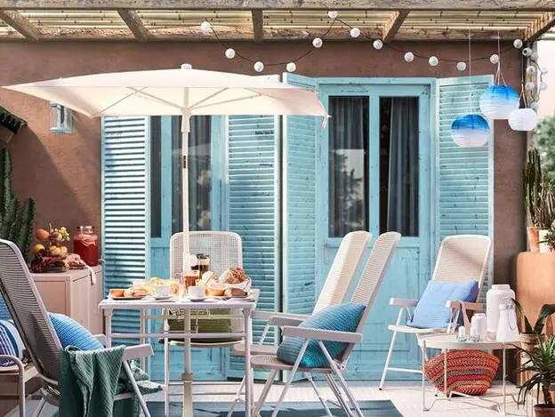 7 ideas para decorar tu terraza con farolillos - IKEA