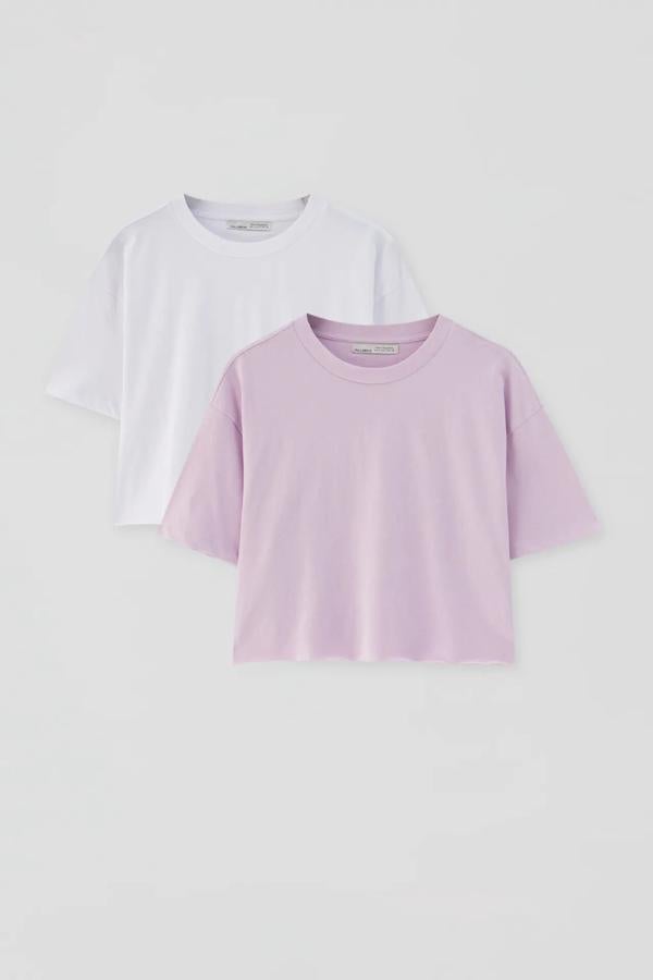 Tops, camisetas o bodys: Pull & Bear nos ofrece los packs más baratos para que combines con todos tus looks