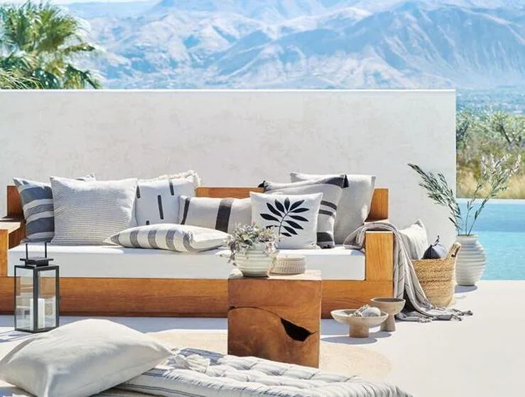 De la playa a tu casa: la mejor inspiración de verano con los textiles de lino más bonitos de Zara Home, H&M Home y Mango