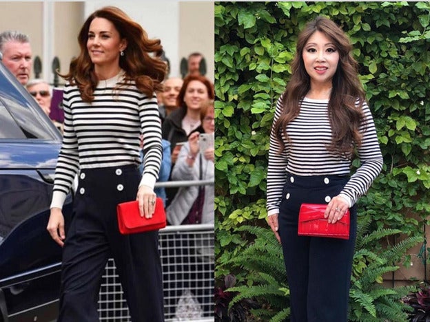 La increíble historia de Lady Janelle, la influencer que lleva 11 años vistiéndose exactamente igual que Kate Middleton