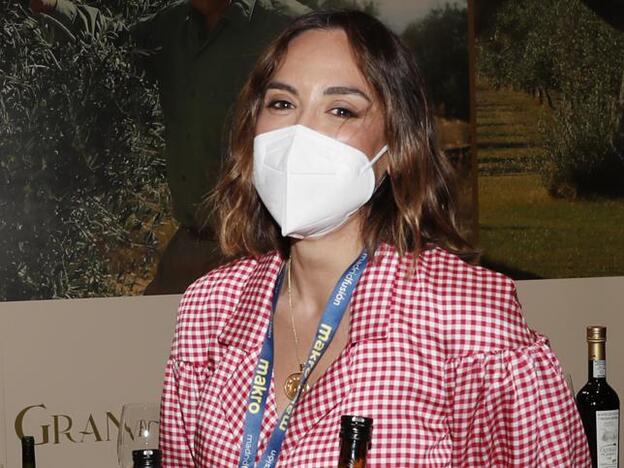 El conjunto de cuadros vichy de Tamara Falcó que vale para el día a día o como look de invitada y con el que serás la mejor vestida