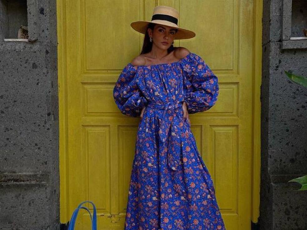 El vestido maxi con el que las influencers se adelantan al verano es de una firma francesa que está triunfando en Instagram