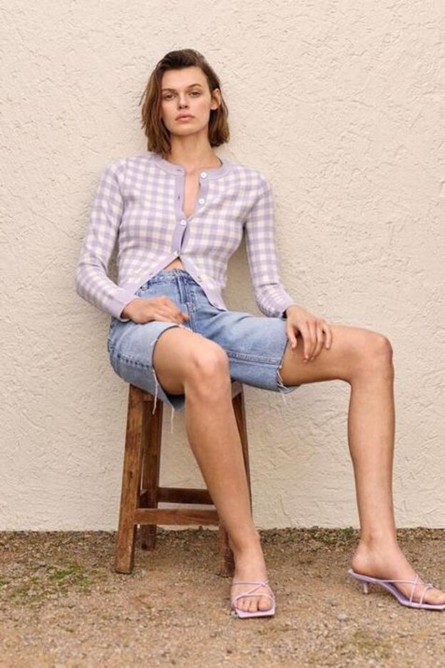 Tres sandalias de Mango de tacón bajo y cómodo que estilizan la figura y que son ideales para llevar a diario