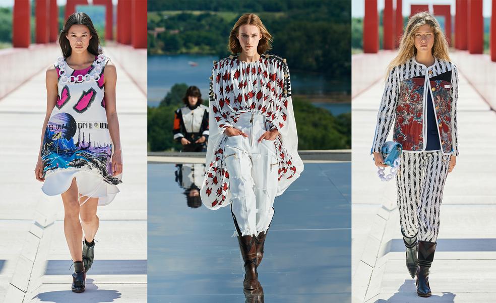 De la épica griega de Dior a la geometría escultural de Louis Vuitton, lo mejor de los desfiles crucero 2022