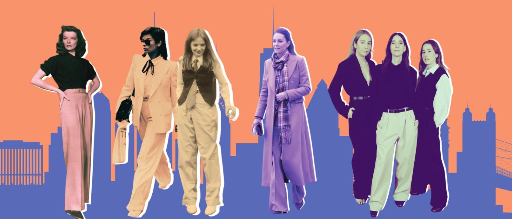 Pantalones masculinos: vuelve la prenda fetiche de Katharine Hepburn o Annie Hall