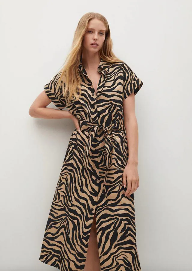 o leopardo? La nueva colección de Mango tiene los vestidos, minifaldas y camisas con estampado animal que estábamos deseando | Hoy