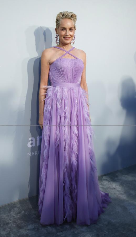 Gala amfAR de Cannes: El bonito vestido de Sharon Stone y otros looks que han triunfado en la alfombra roja
