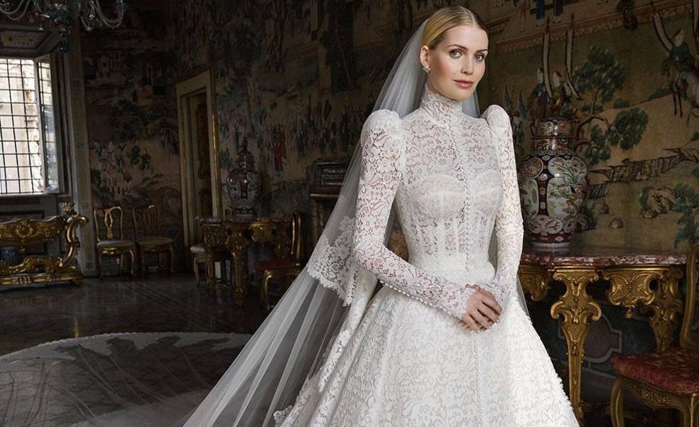 Siete vestidos de Dolce & Gabbana y un palazzo italiano: así ha sido la fastuosa boda de cuento de Kitty Spencer