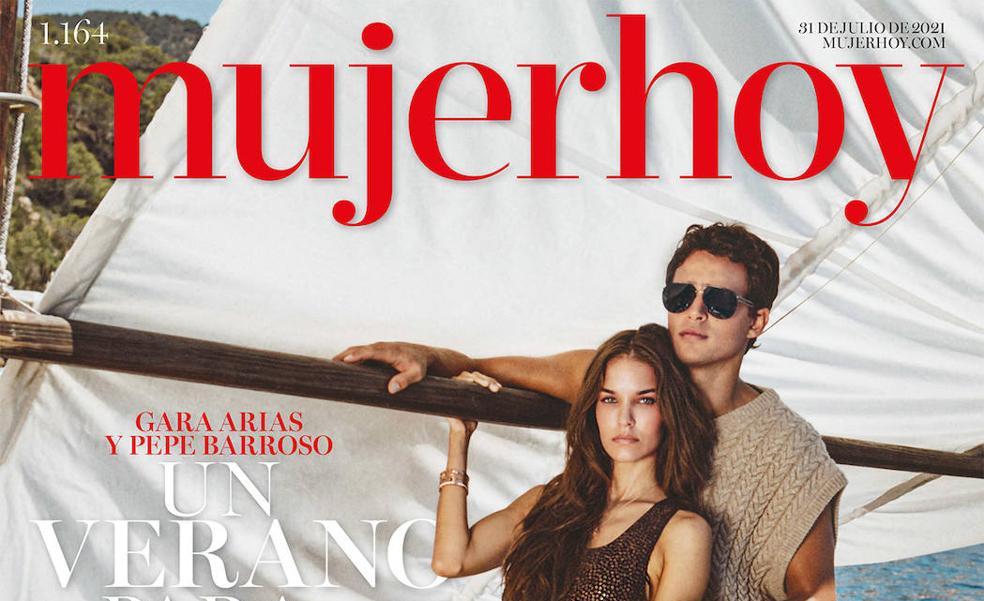 Pepe Barroso y Gara Arias comparten su historia de amor (en exclusiva) en la portada de Mujerhoy