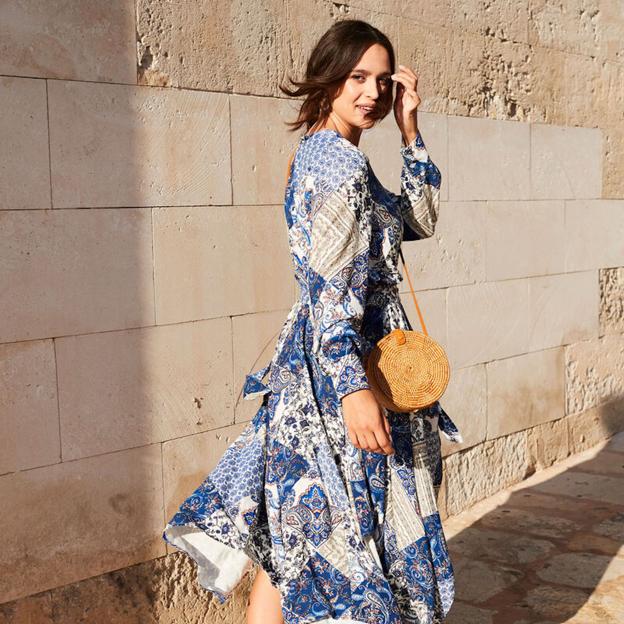 Camisero y con estampado patchwork: el vestido más original y ponible del verano es de Lefties y cuesta menos de 4 euros