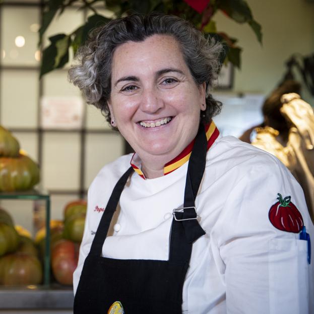 La chef Pepa Muñoz, una de las chef que forman parte de la ONG de José Andrés, World Central Kitchen