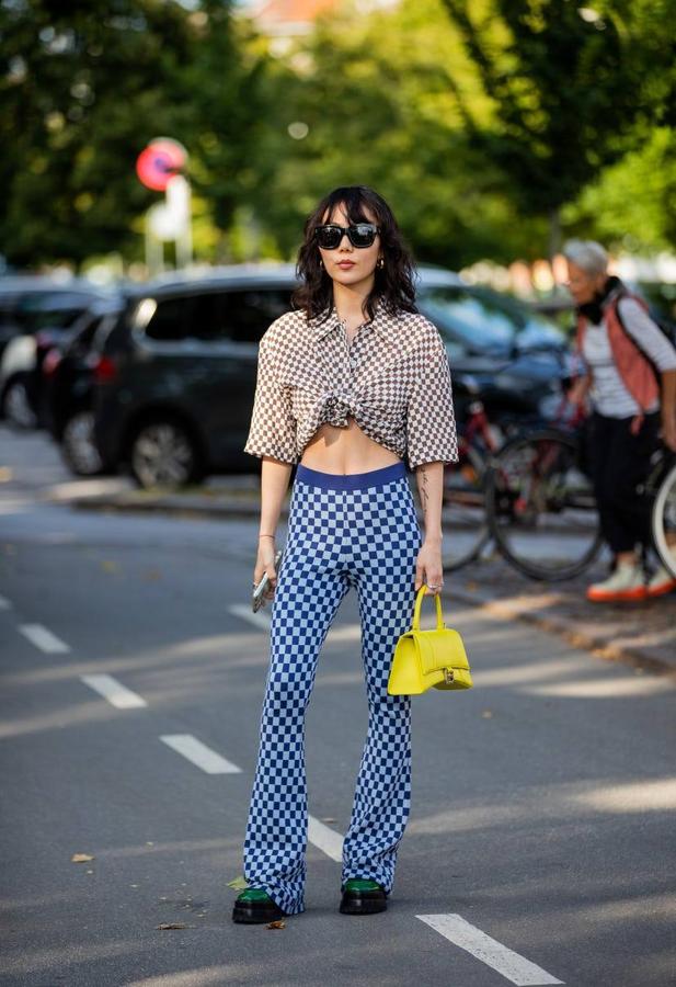 Las tendencias del street style de Copenhague: Los estampados de cuadros