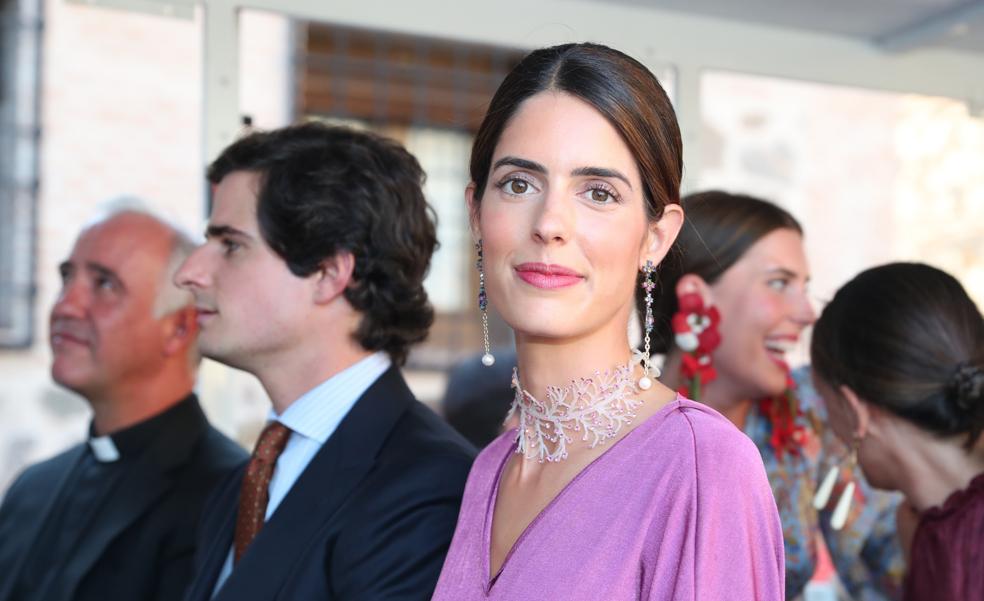 Sofía Palazuelo triunfa en la boda de su hermano Jaime con un vestido de invitada ideal (y tenemos su copia low cost)