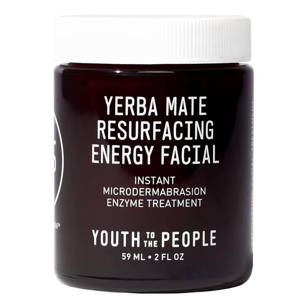 Yerba Mate Resurfacing Energy Facial de Youth to the People. 43,99 euros