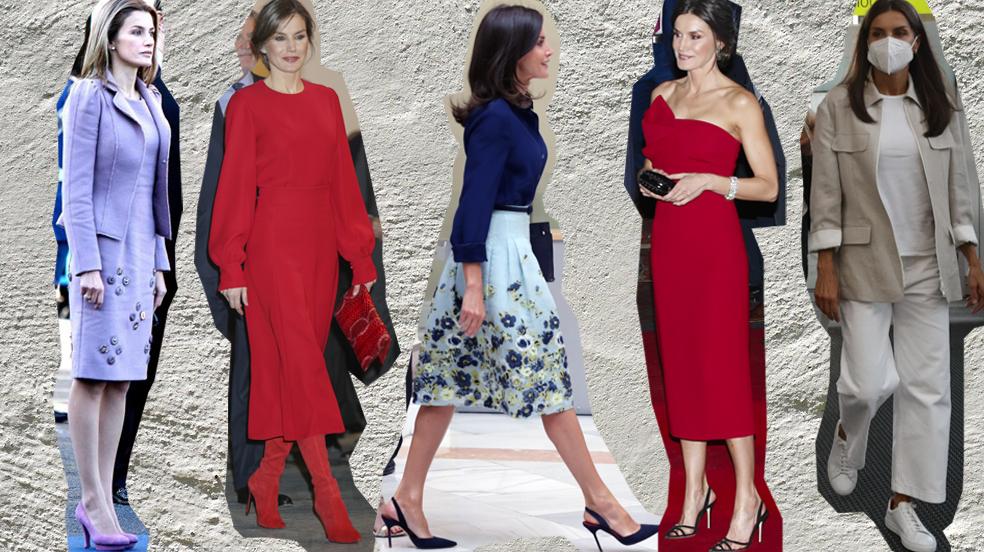 De los Letizios a los tacones cómodos con truco o las zapatillas: los zapatos más icónicos de la Reina Letizia