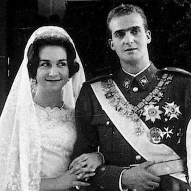 Así fue la boda del rey Juan Carlos y la reina Sofía (hace 59 años) en la misma catedral de Atenas en la que se casan hoy Felipe de Grecia y Nina Flohr