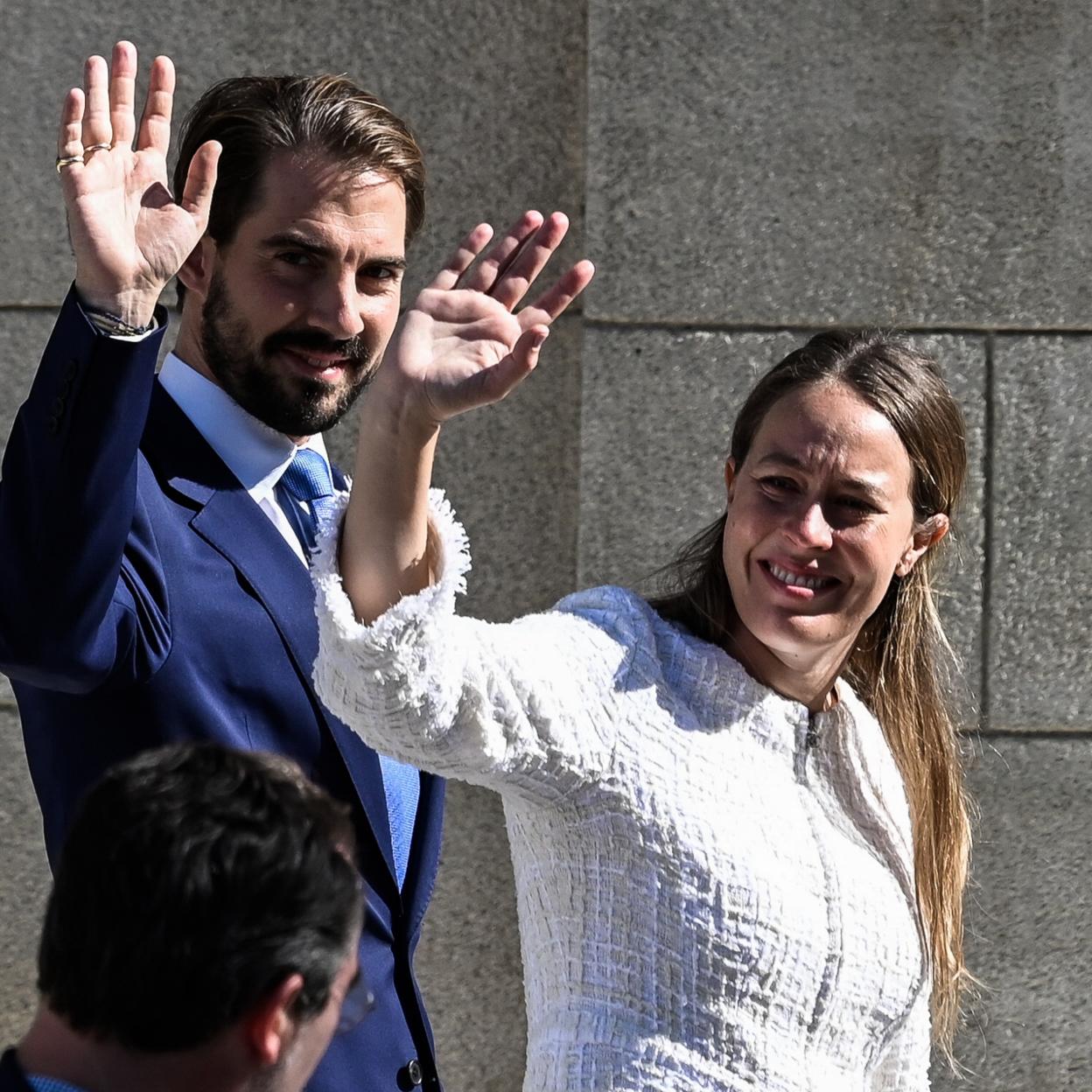 Felipe de Grecia y Nina Flohr se casan en atenas por el rito ortodoxo este sábado 23 de octubre./instagram