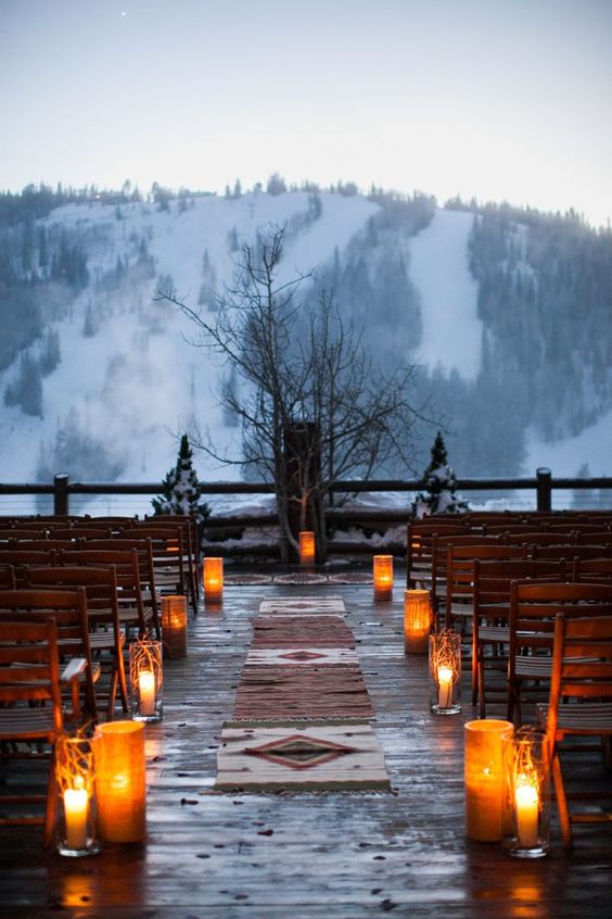 Inspiración Pinterest: ideas de decoración muy bonitas para una boda de invierno