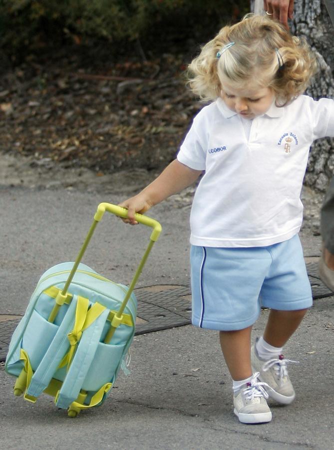 Las fotos más tiernas de la Princesa Leonor: escuela infantil