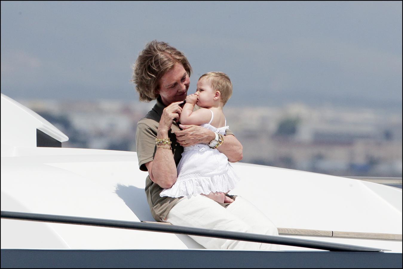 Las fotos más tiernas de la Princesa Leonor: primer verano en Palma de Mallorca