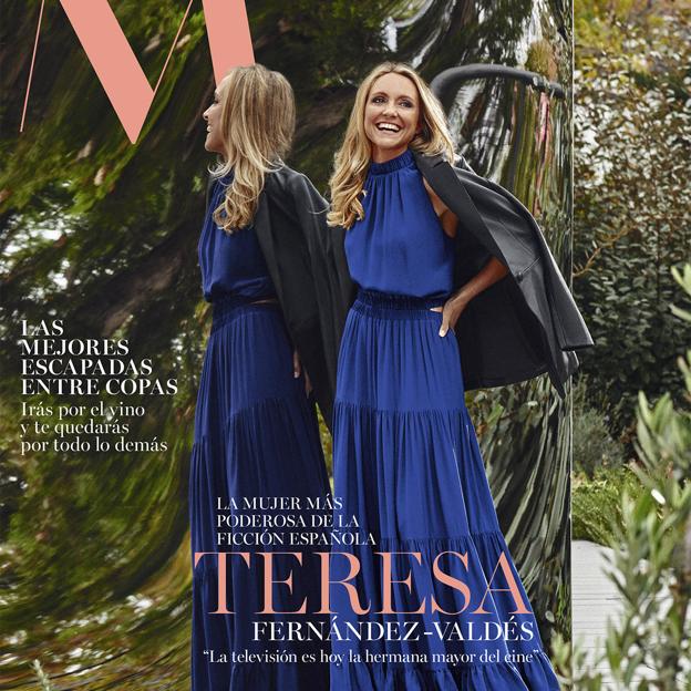 Teresa Fernández-Valdés, la mujer más poderosa de la ficción española, este sábado, en Mujerhoy
